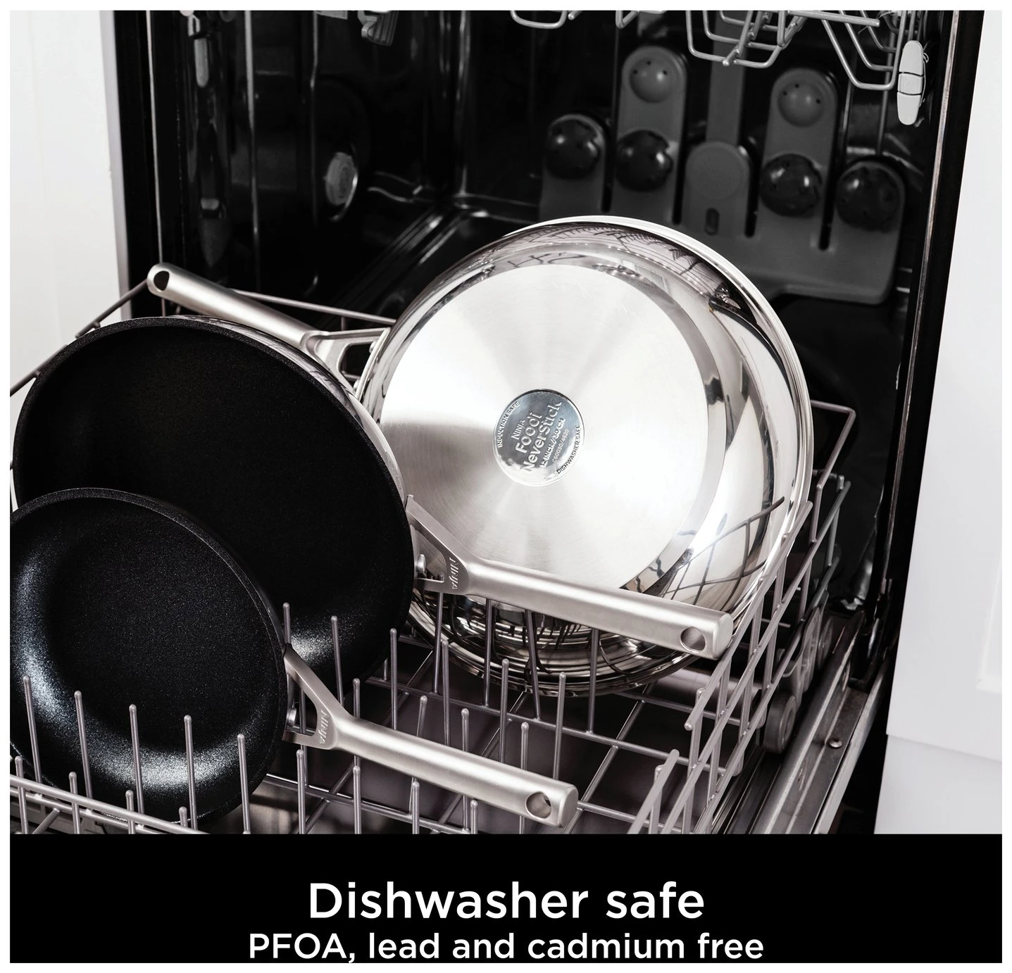 Ninja Zerostick 28cm Stainless Steel Non Stick Frying Pan - Image 5