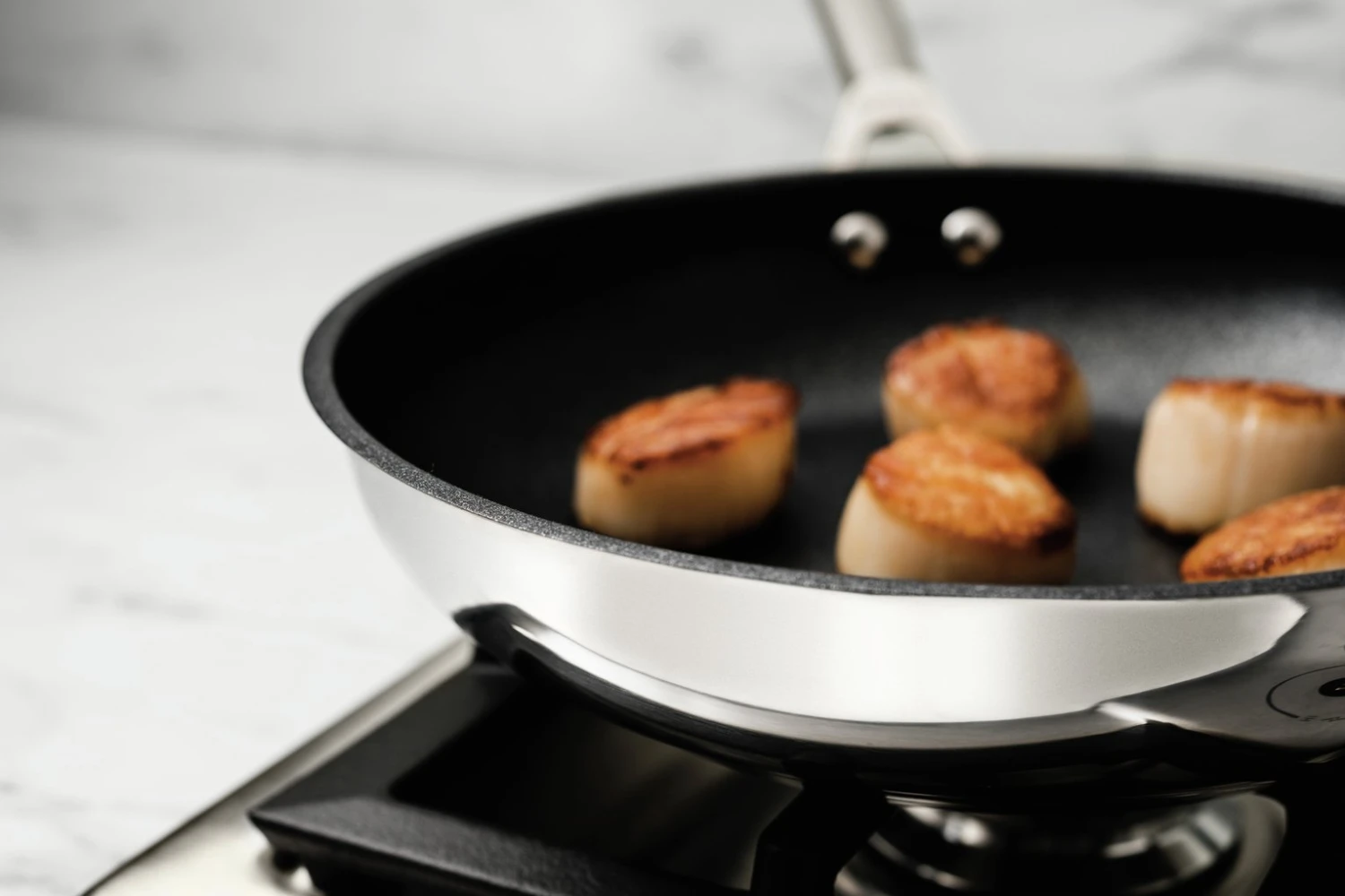 Ninja Zerostick 28cm Stainless Steel Non Stick Frying Pan - Image 6