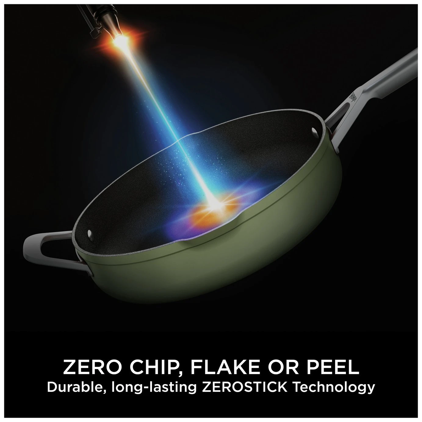 Ninja Zerostick 30cm Non Stick Aluminium Possible Pot -Green - Image 4