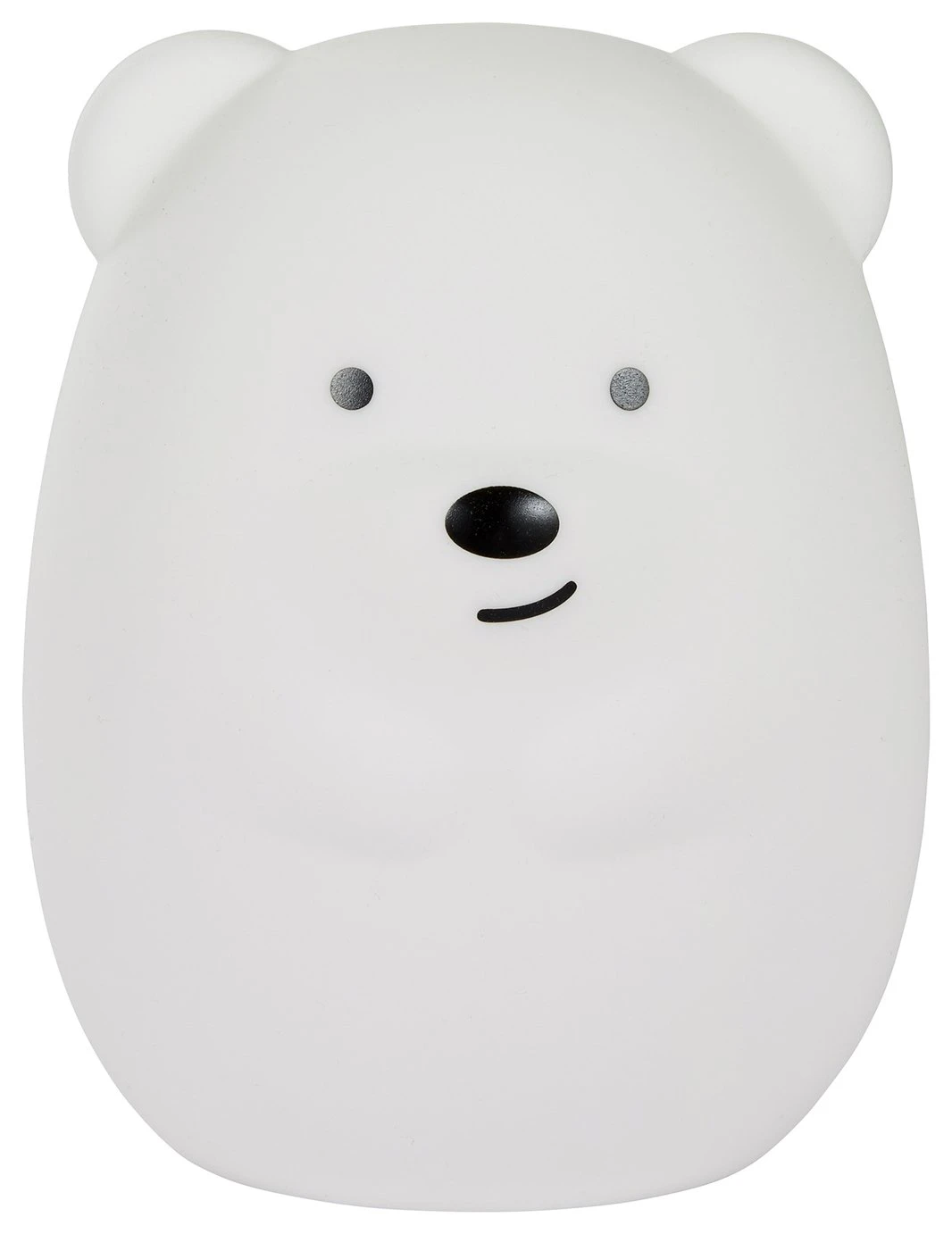 Glow Kids Bear Silicone Night Table Light - Multicoloured