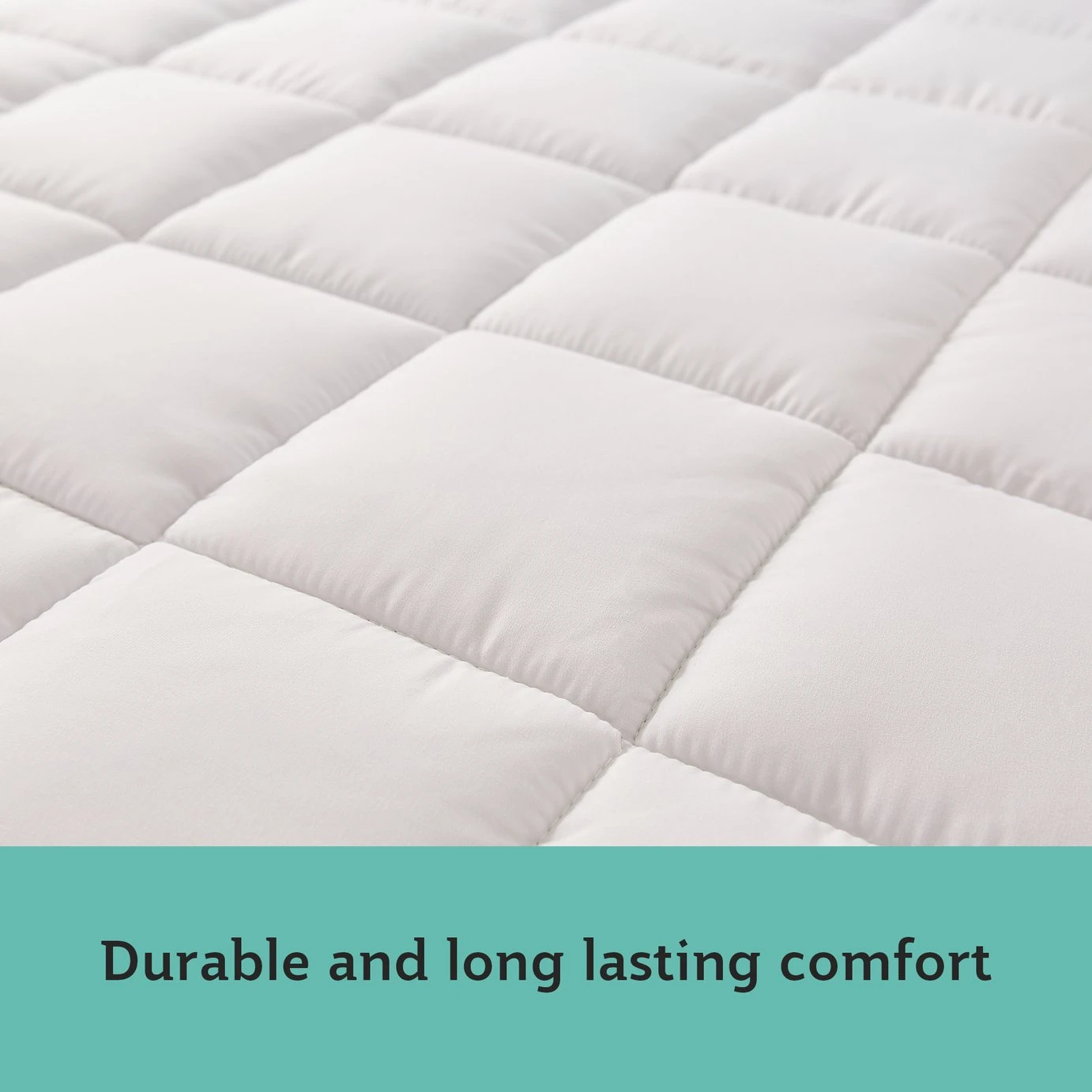 Sealy Anti Allergy Hollowfibre Mattress Topper - Double - Image 4