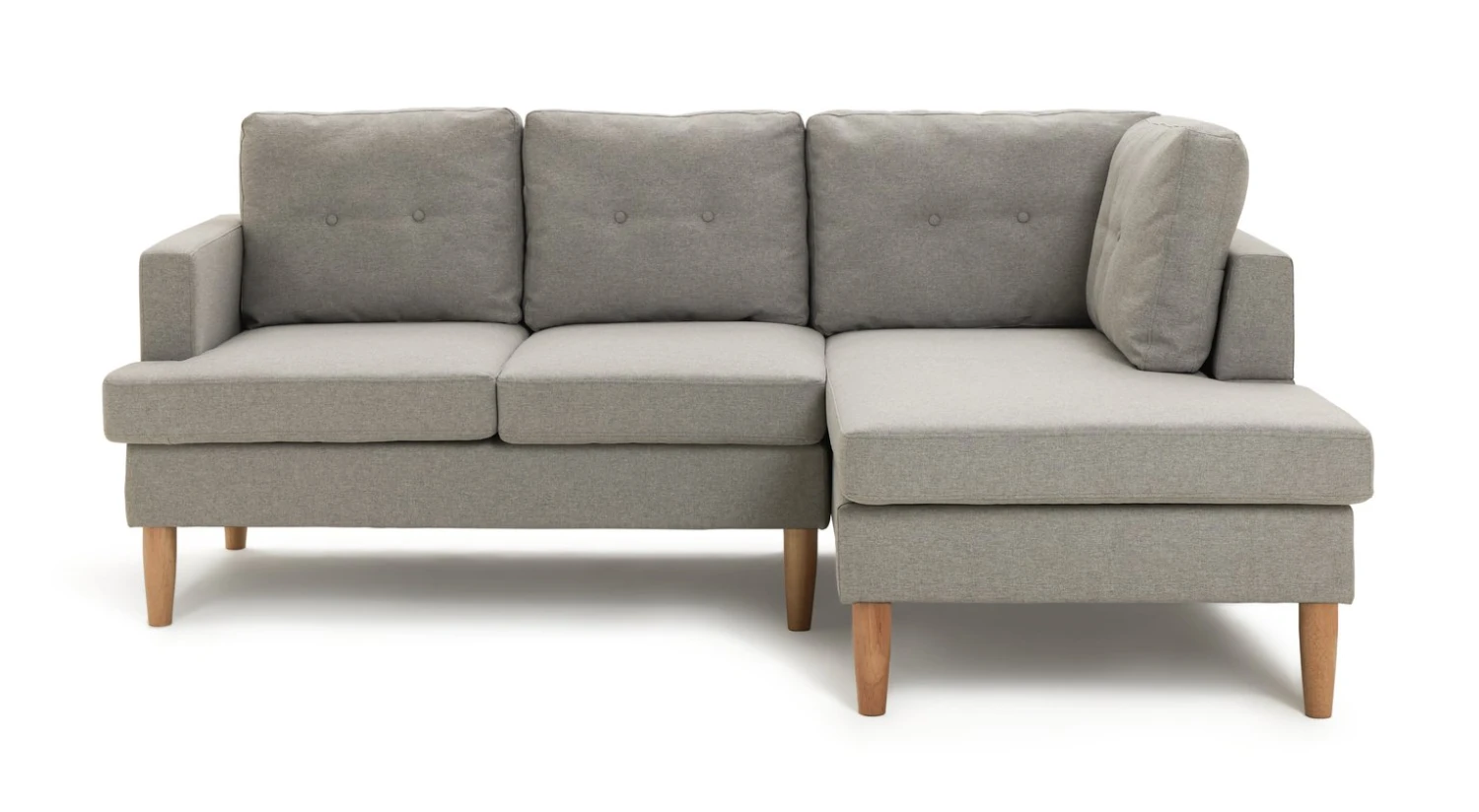 Habitat Joshua Self Assembly Right Hand Corner Sofa – Grey - Image 5