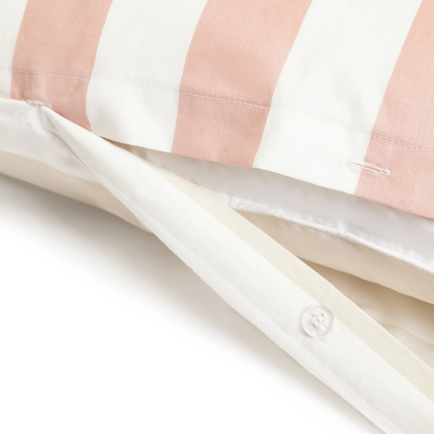Habitat Summer Haze Stripe Pink Bedding Set - Single - Image 6