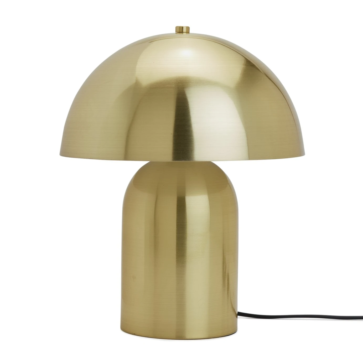 Habitat Mushroom Steel Table Lamp - Brass - Image 4