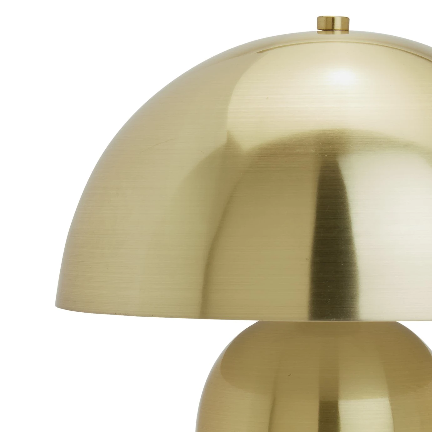 Habitat Mushroom Steel Table Lamp - Brass - Image 5