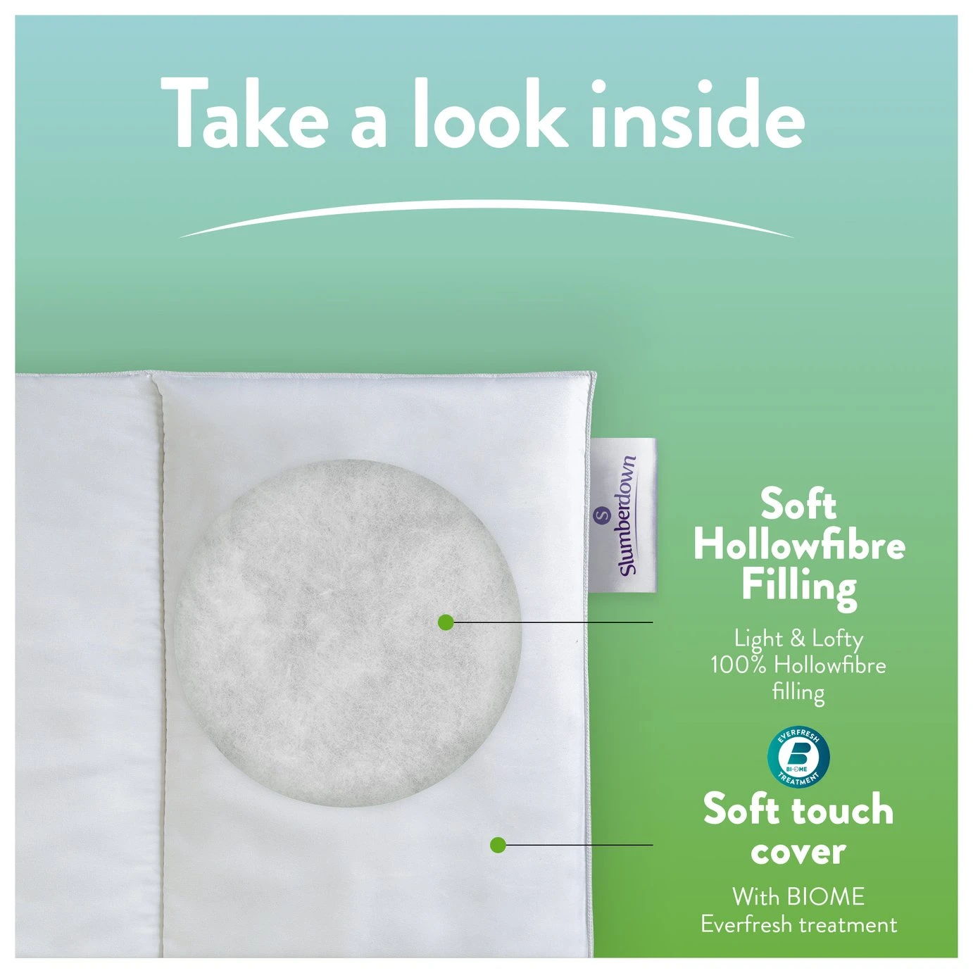 Slumberdown Ever Fresh 10.5 Tog Duvet - Single - Image 3