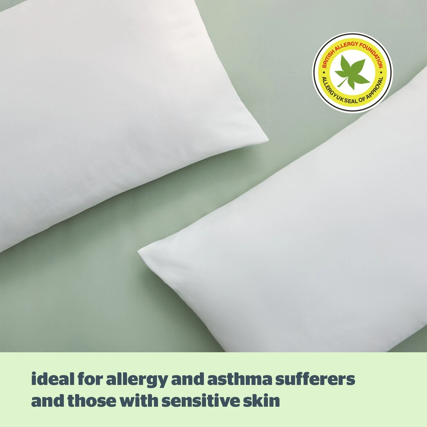 Silentnight Anti-Allergy Medium/ Soft Pillow - 2 Pack - Image 6
