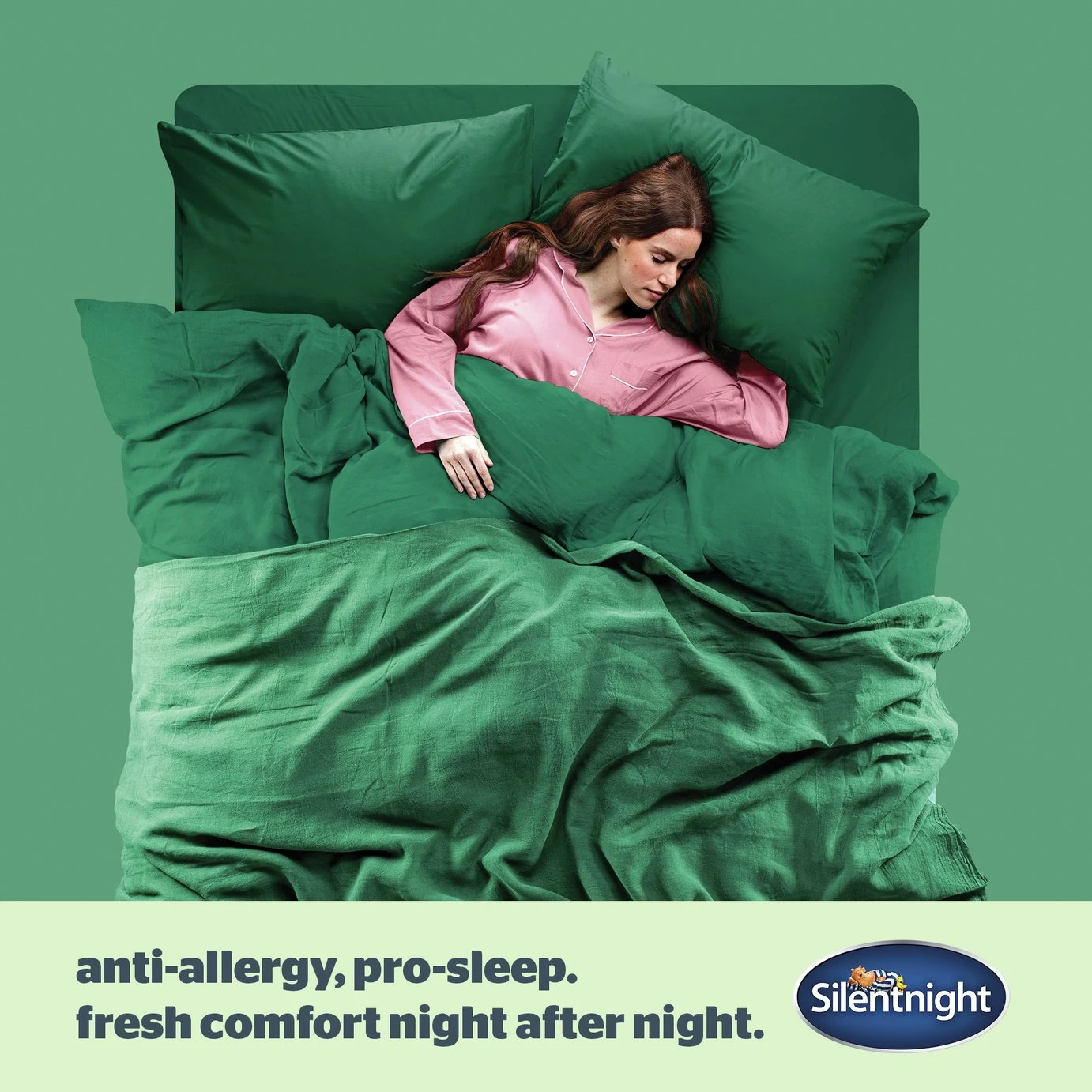 Silentnight Anti-Allergy Medium/ Soft Pillow - 2 Pack - Image 7