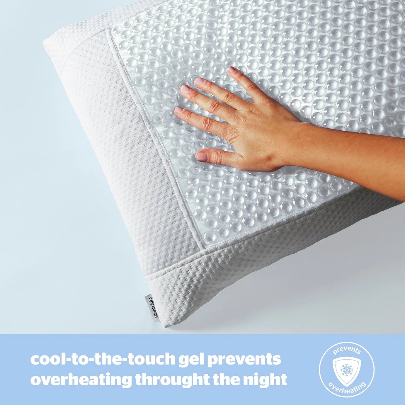 Silentnight Wellbeing Cool Touch Medium Pillow - Image 4
