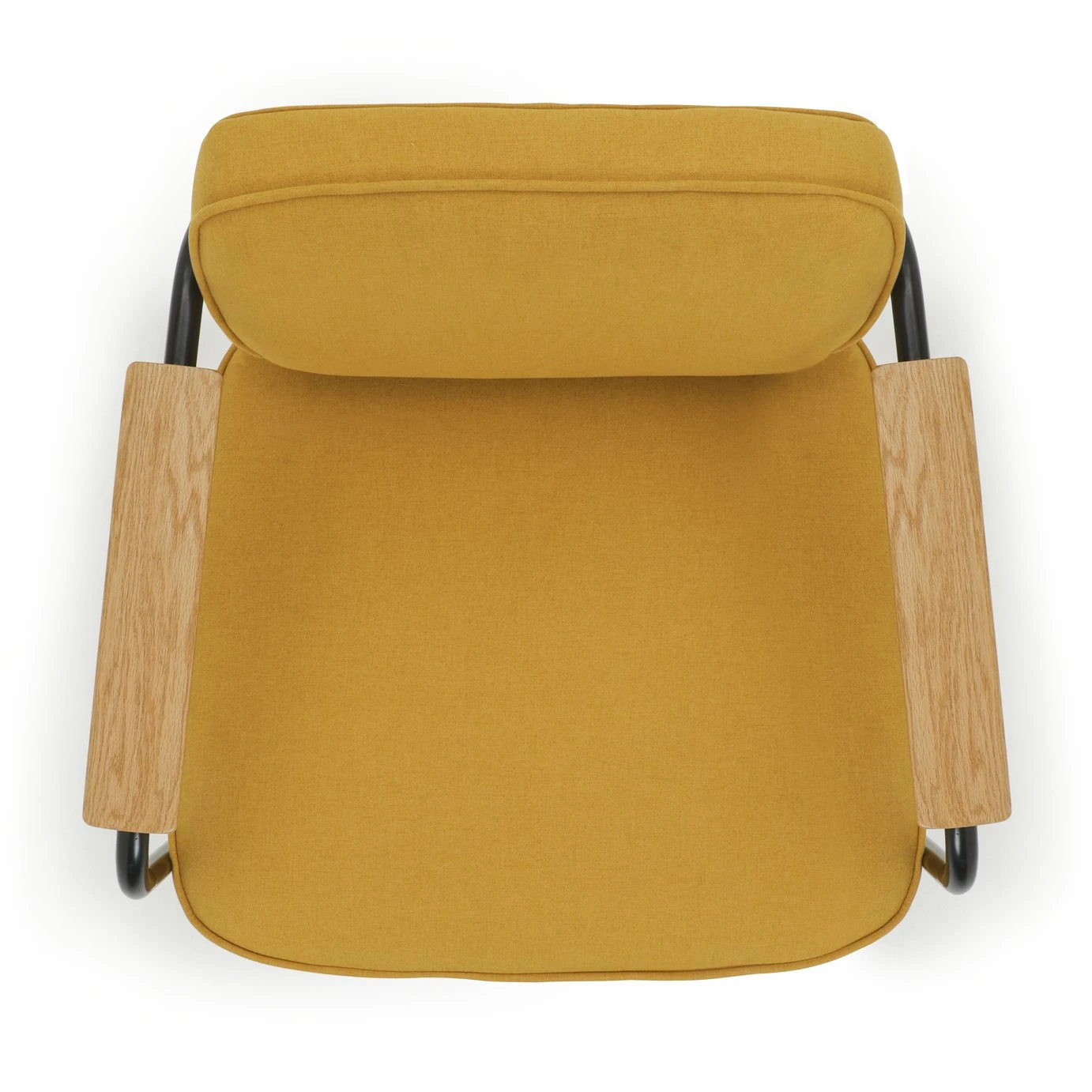 Habitat Jesper Fabric Accent Chair - Yellow - Image 8