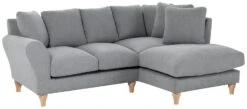 Habitat Carrie Fabric Right Hand Corner Chaise Sofa - Grey