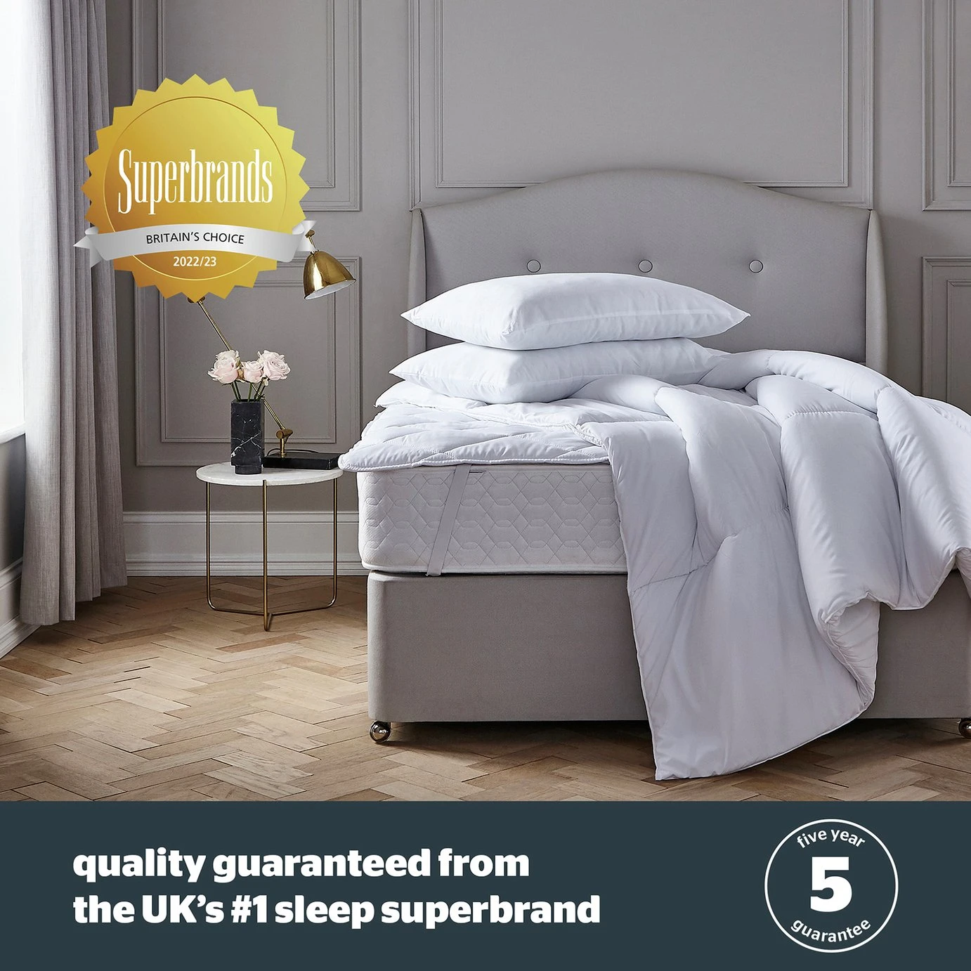 Silentnight Soft As Silk 13.5 Tog Duvet - Double - Image 8