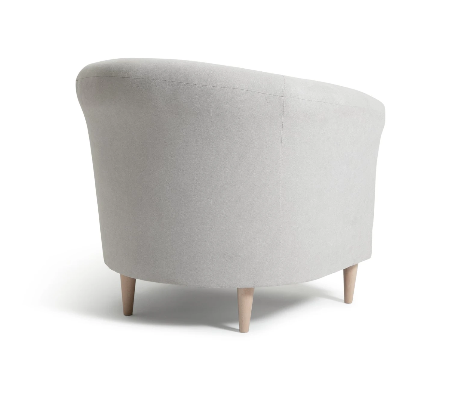 Habitat Fabric Tub Chair - Natural - Image 6