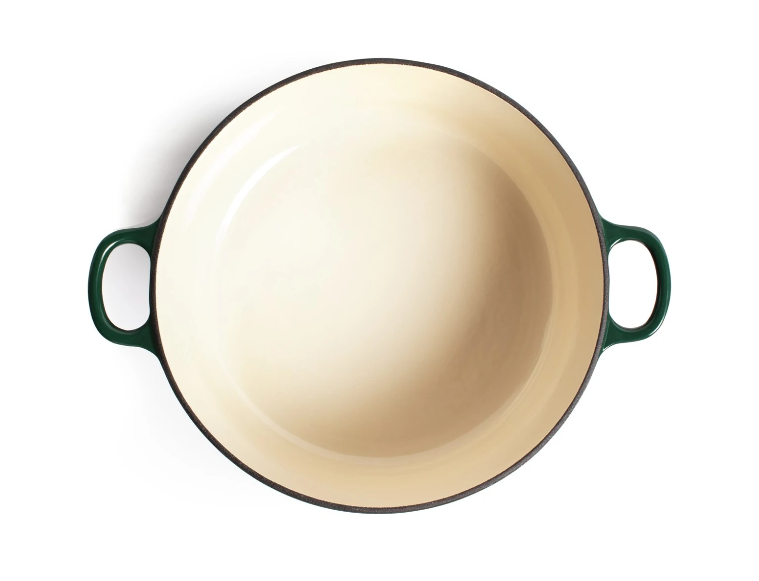 Habitat 5.3 Litre Cast Iron Casserole Dish - Green - Image 3