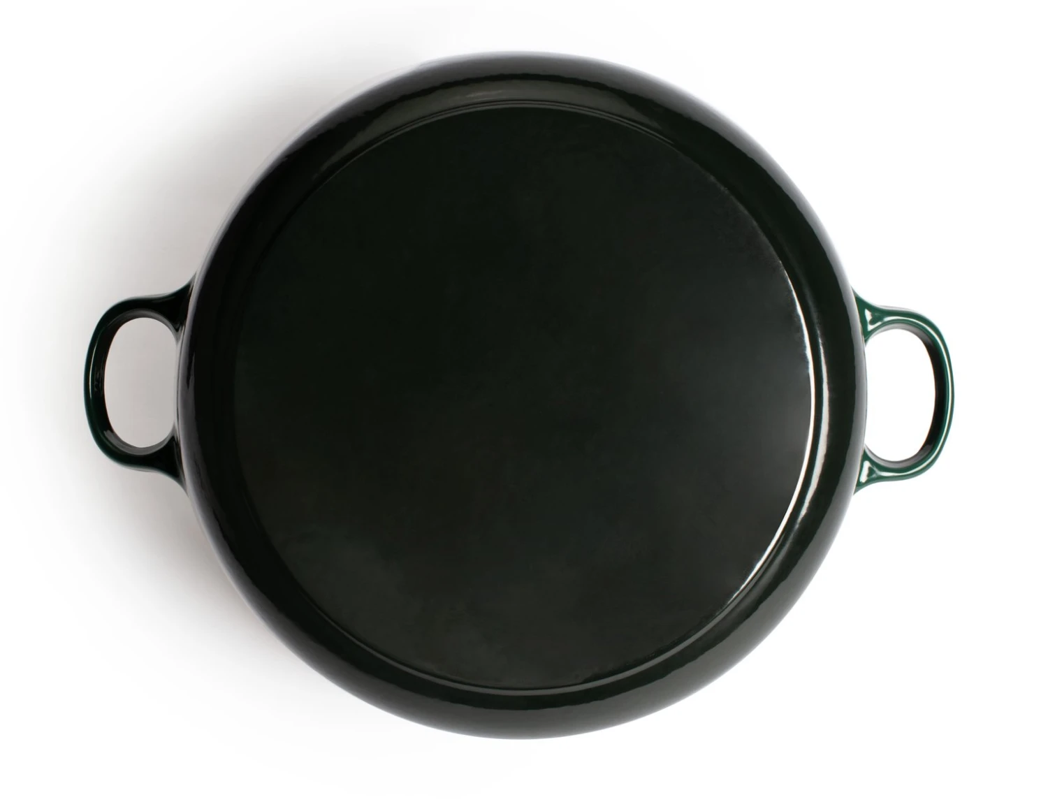 Habitat 5.3 Litre Cast Iron Casserole Dish - Green - Image 5