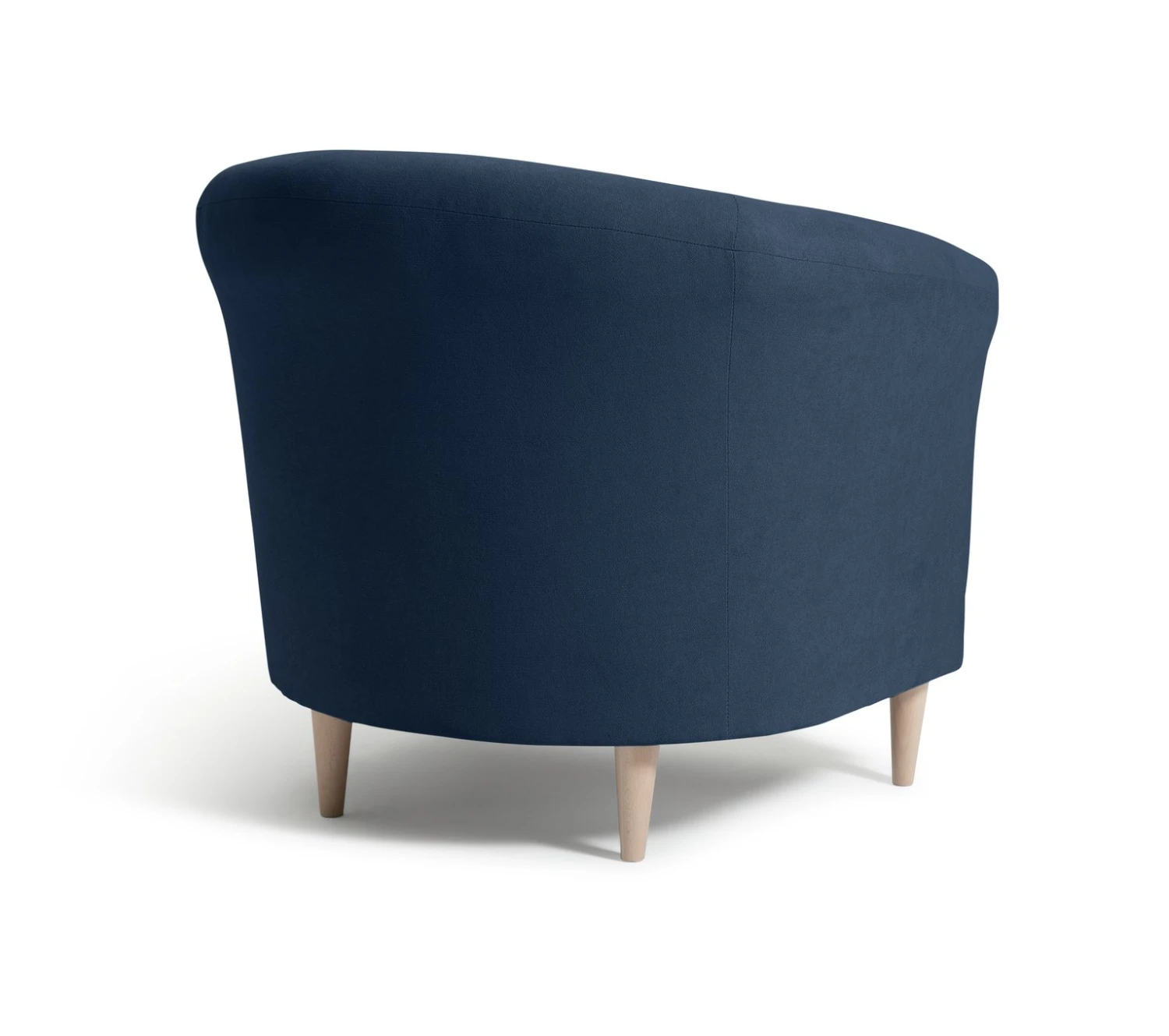 Habitat Fabric Tub Chair - Navy - Image 5