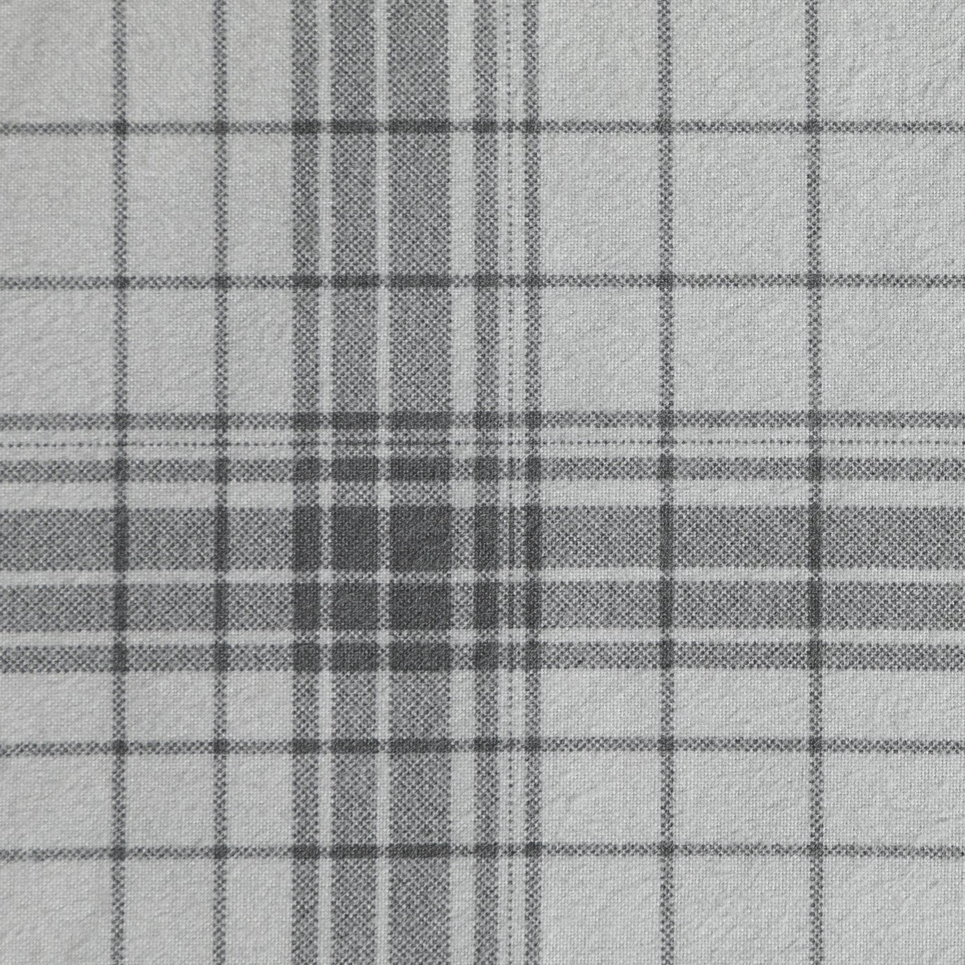 Habitat Grey Brushed Check Bedding Set - Single - Image 7