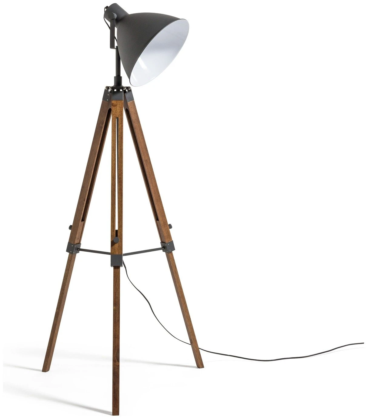 Habitat Industrial Tripod Floor Lamp - Image 2