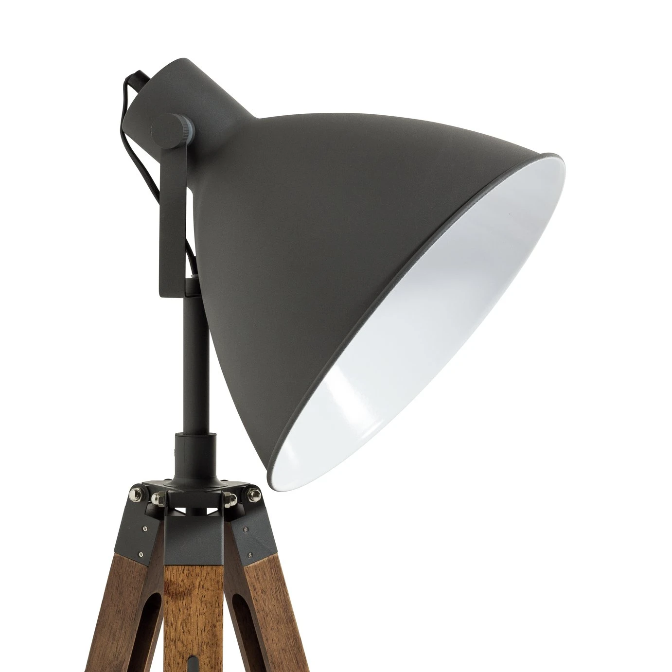 Habitat Industrial Tripod Floor Lamp - Image 8