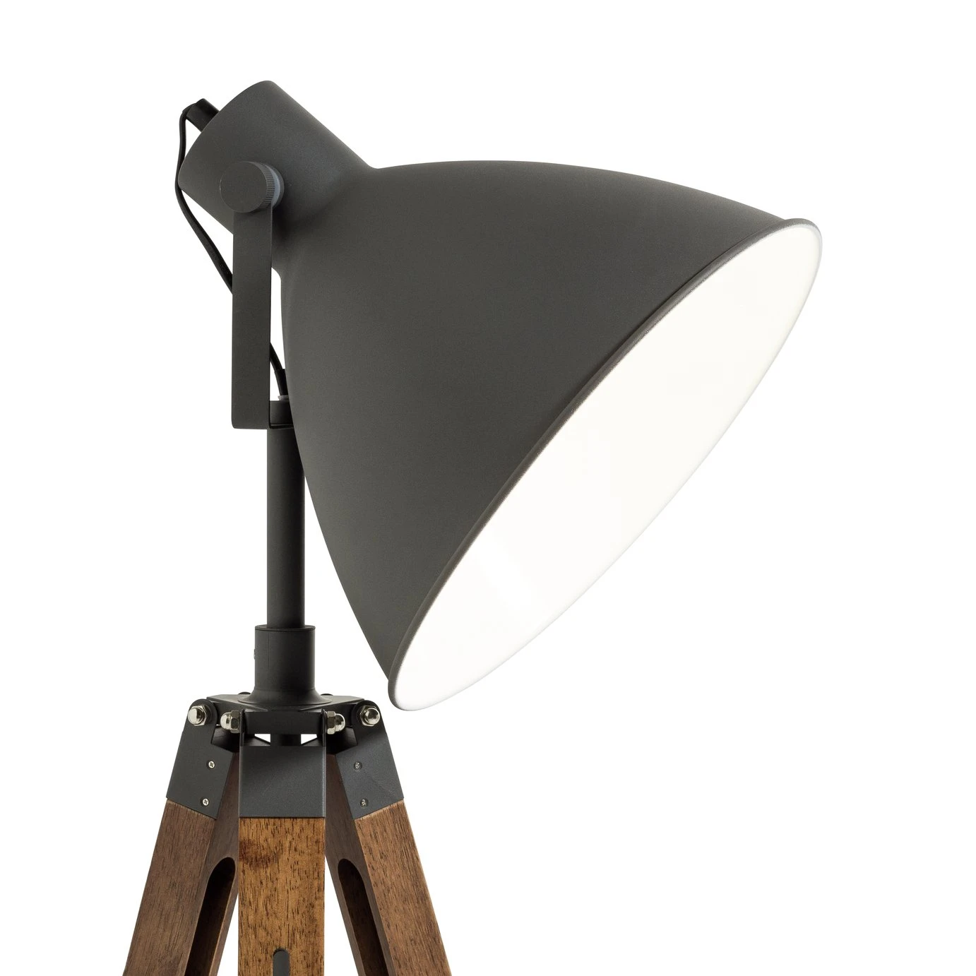 Habitat Industrial Tripod Floor Lamp - Image 9