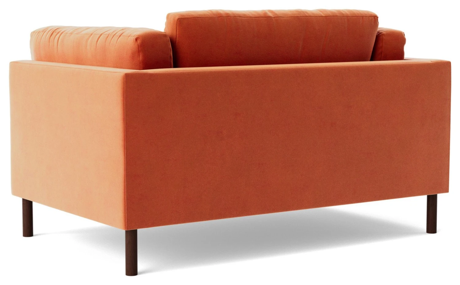 Swoon Munich Velvet Cuddle Chair - Burnt Orange - Image 6