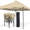 All Seasons 3m X 4.5m Garden Pop Up Gazebo - Beige