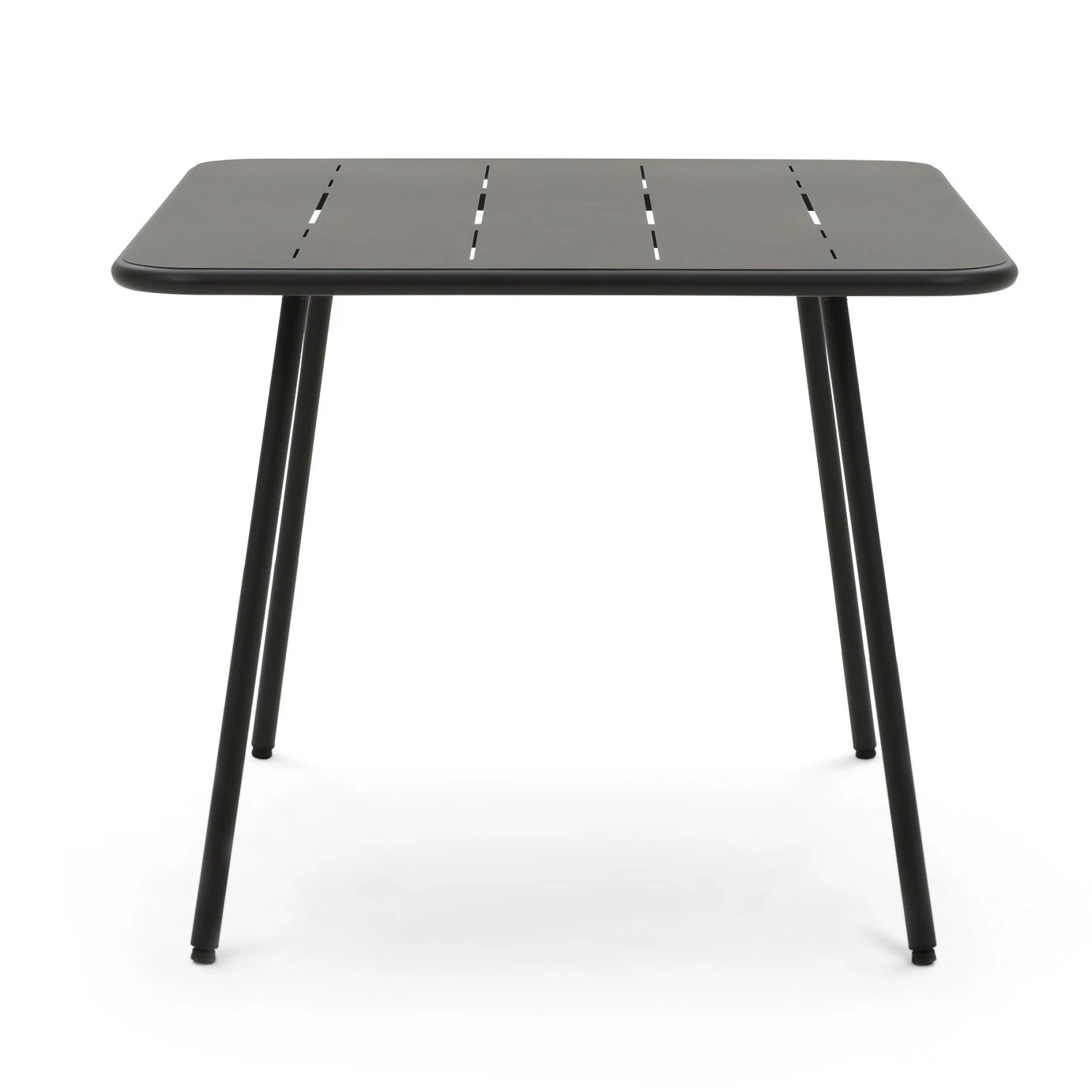 Habitat Indu 4 Seater Metal Patio Set - Black - Image 5