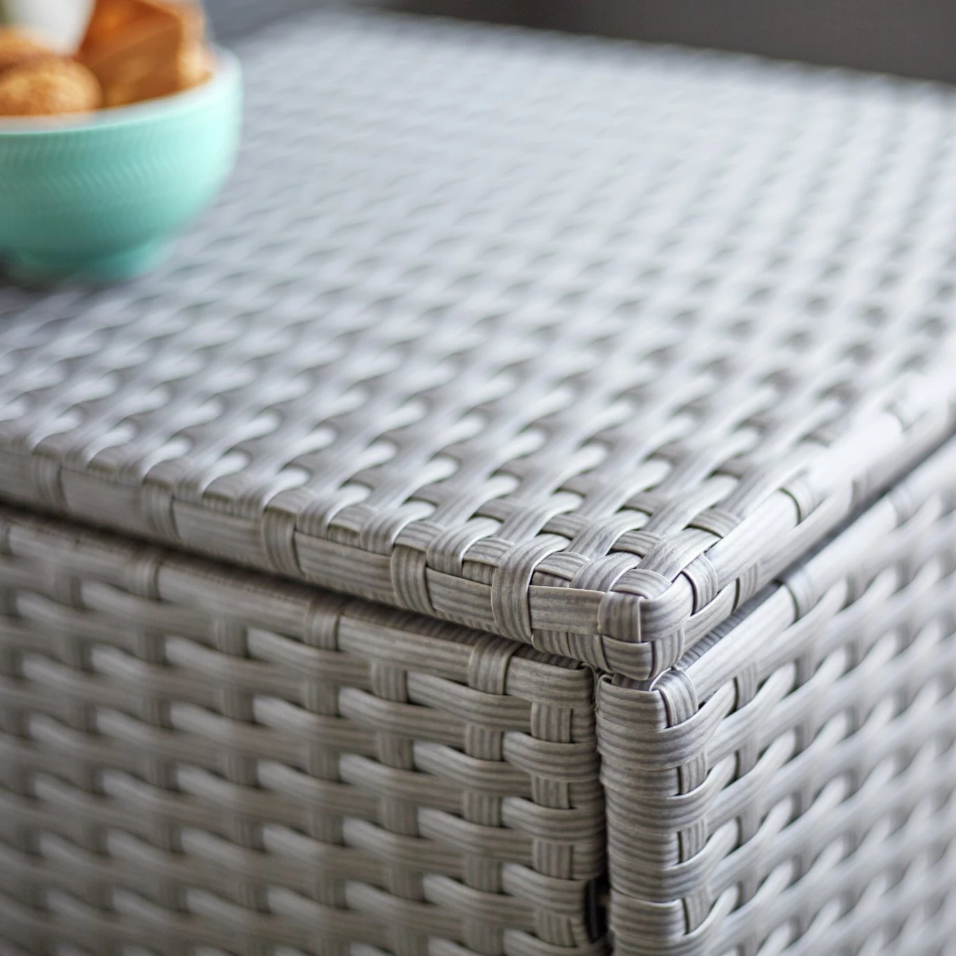 Habitat 4 Seater Rattan Effect Garden Sofa Set - Grey - Image 7