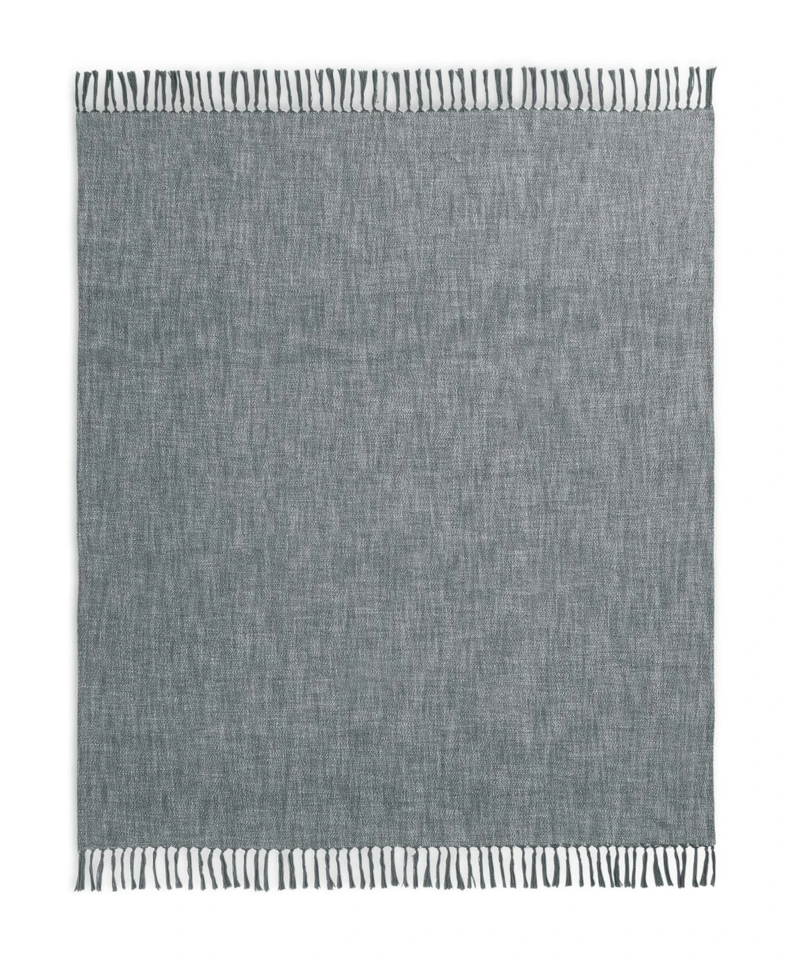 Habitat Recycled Throw - Grey - 150x200cm - Image 5