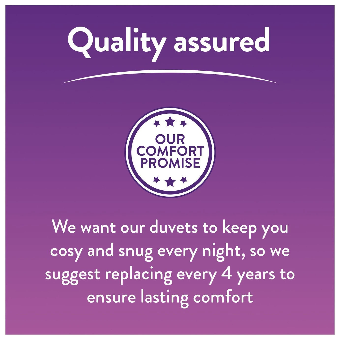 Slumberdown Coverless Comfort 10.5 Tog Duvet - Single - Image 10