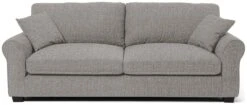 Habitat Lisbon Fabric 4 Seater Sofa - Grey