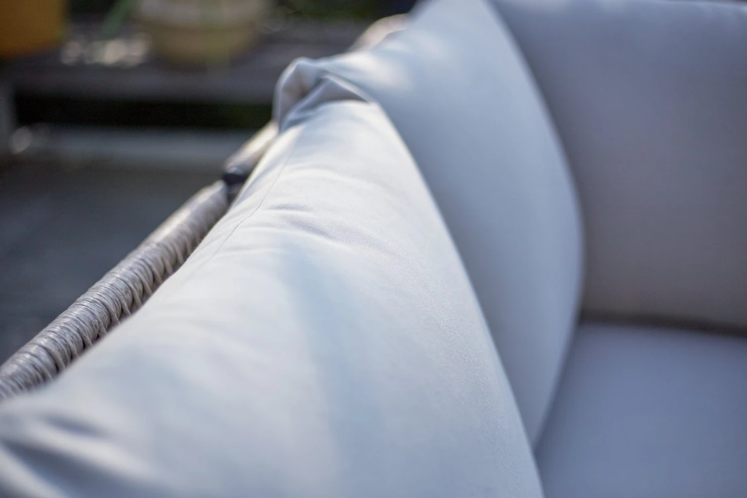 Habitat Malta 6 Seater Rattan Effect Garden Corner Sofa Set - Image 8