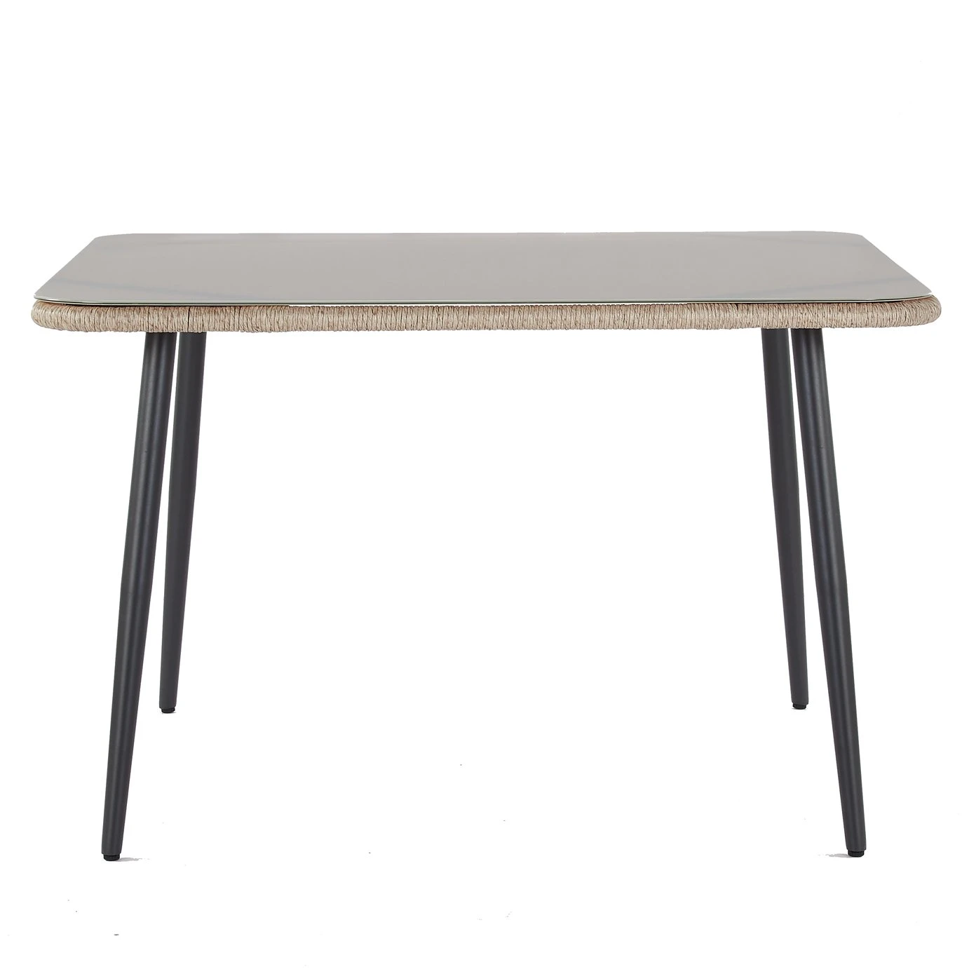 Habitat Malta 6 Seater Rattan Effect Garden Corner Sofa Set - Image 5