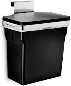 Simplehuman 10L In-Cabinet Cupboard Bin - Black