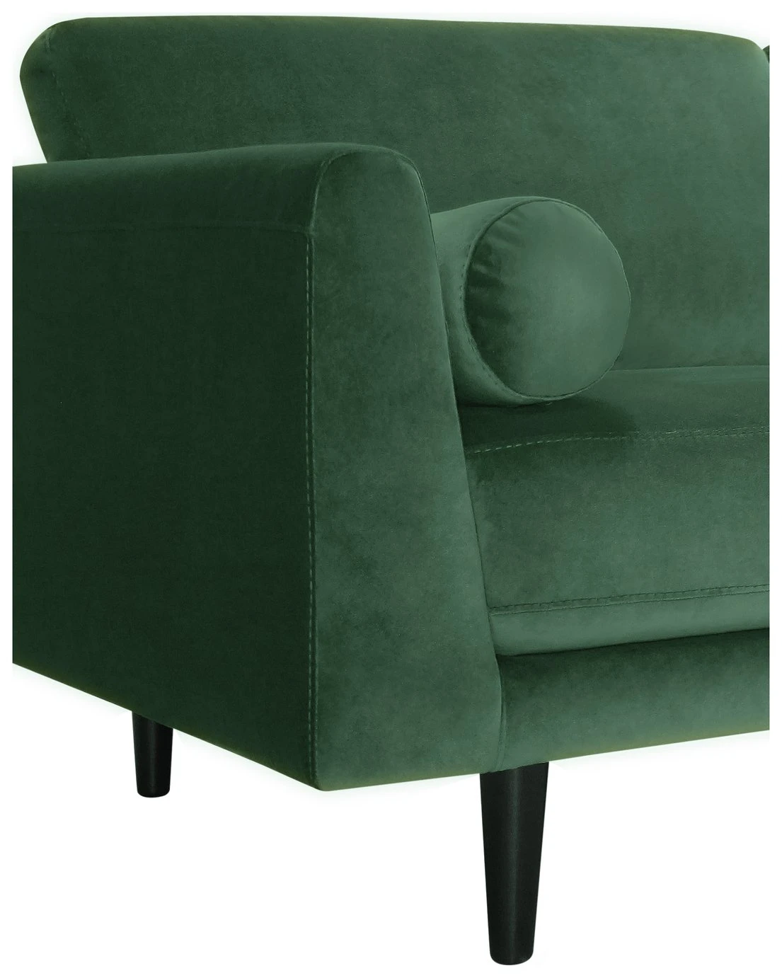 Habitat Jacob Fabric 3 Seater Sofa - Emerald Green - Image 7