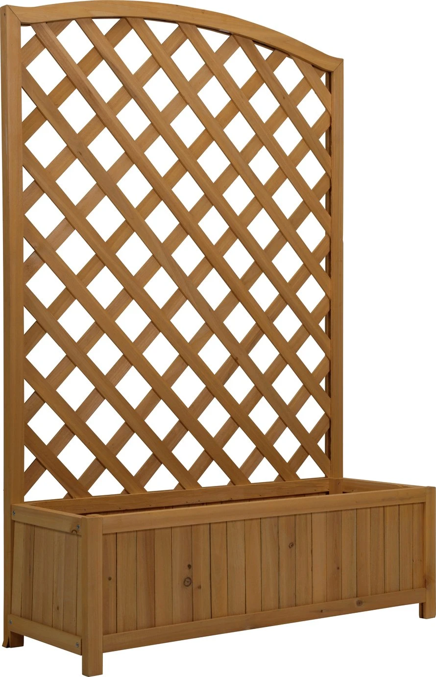 Lattice Wooden Garden Planter - Large - Image 3