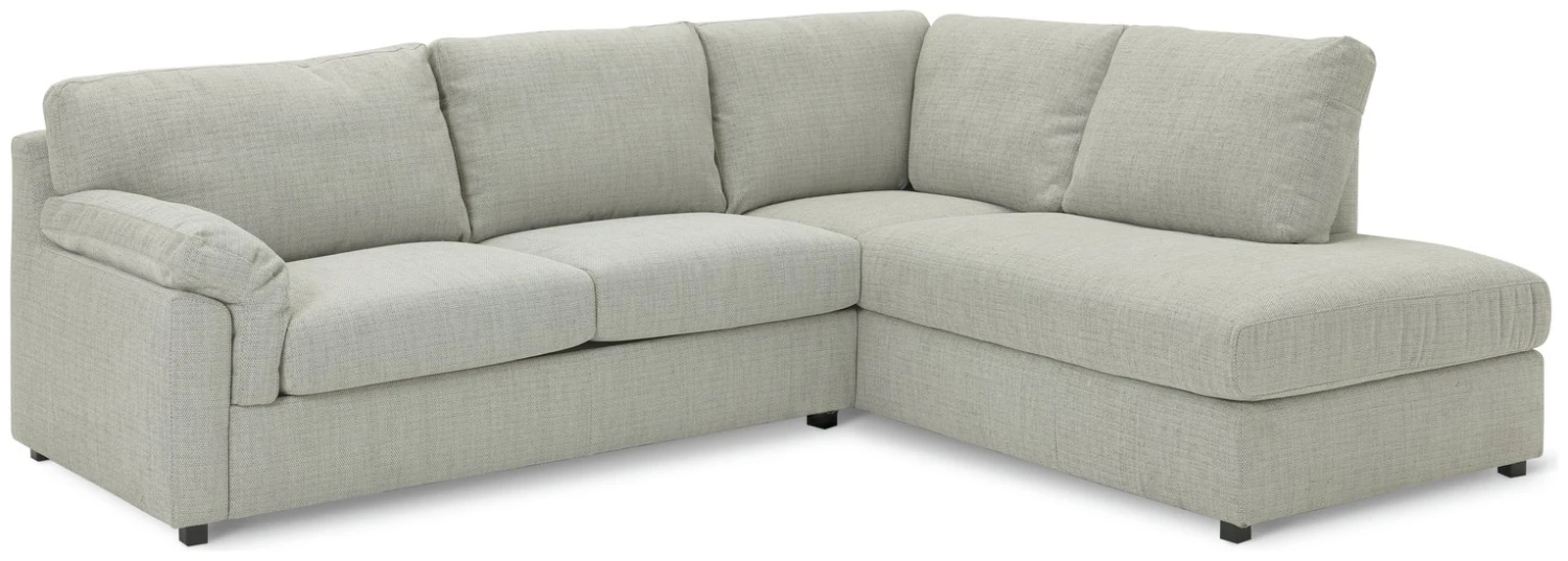 Habitat Florence Fabric Right Hand Corner Chaise Sofa- Cream