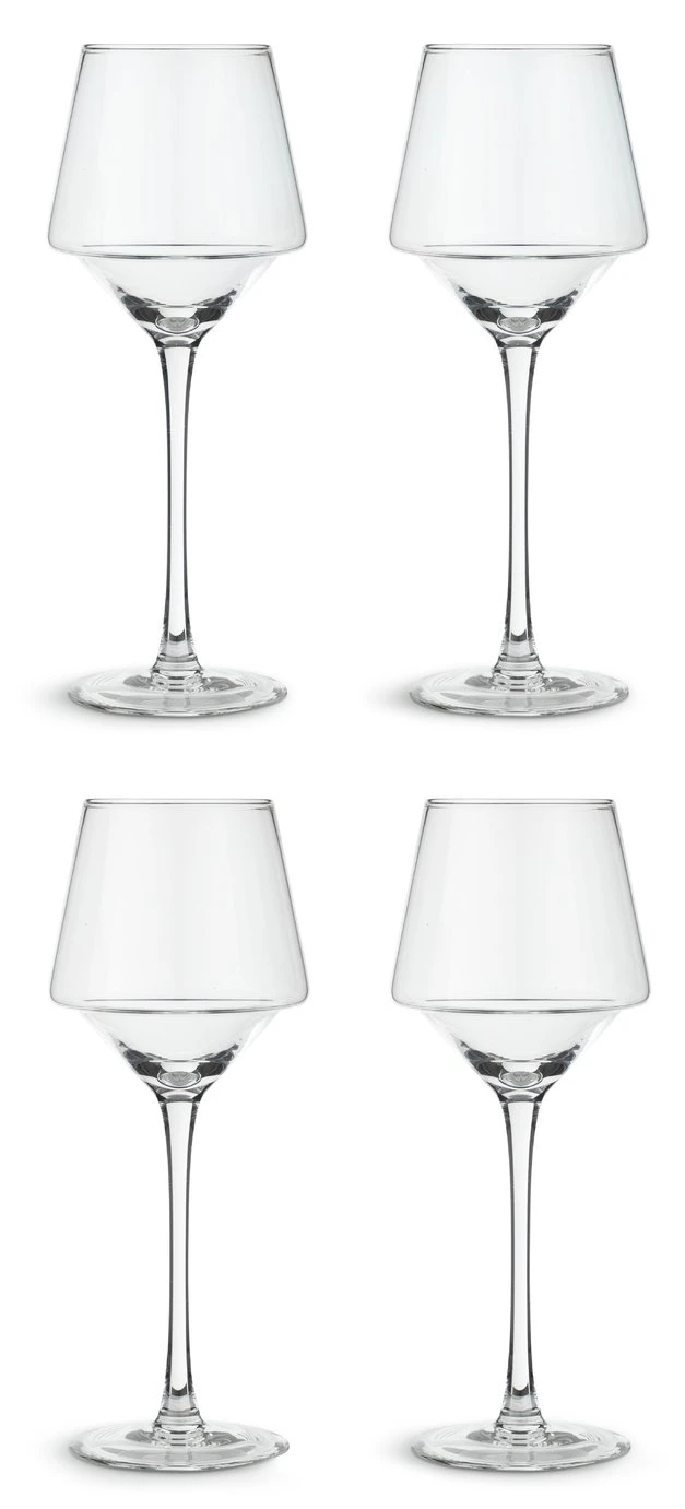 Habitat Sahara Set Of 4 Wine Glasses