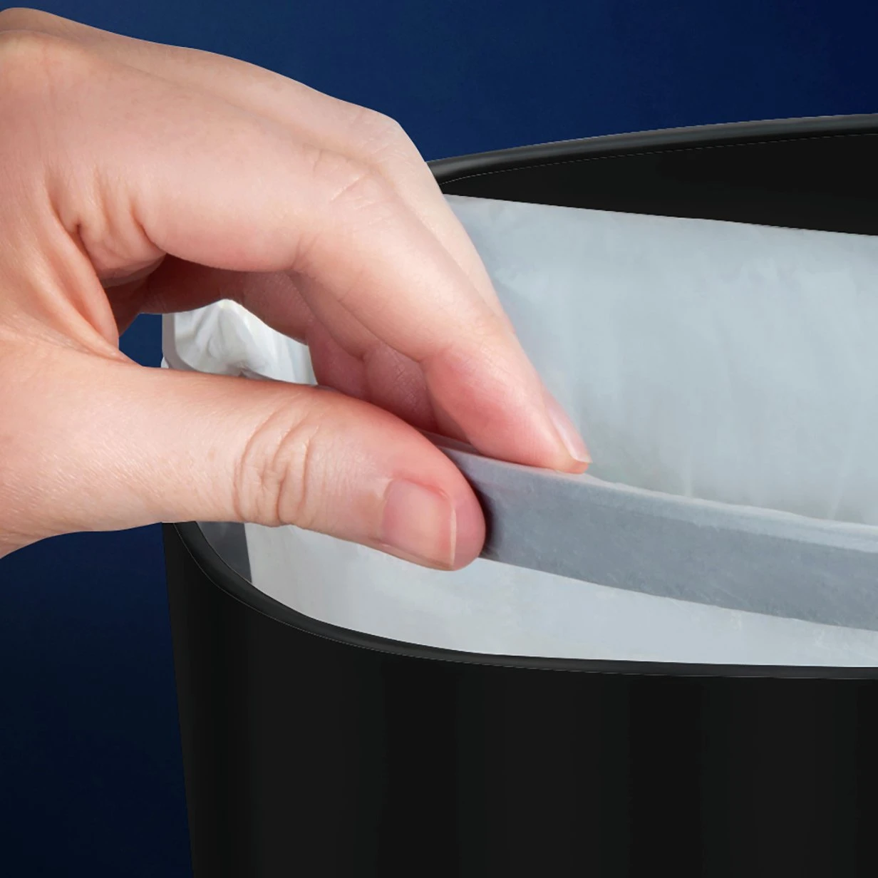 Tower 58L Sensor Bin - Rose Gold & Black - Image 4