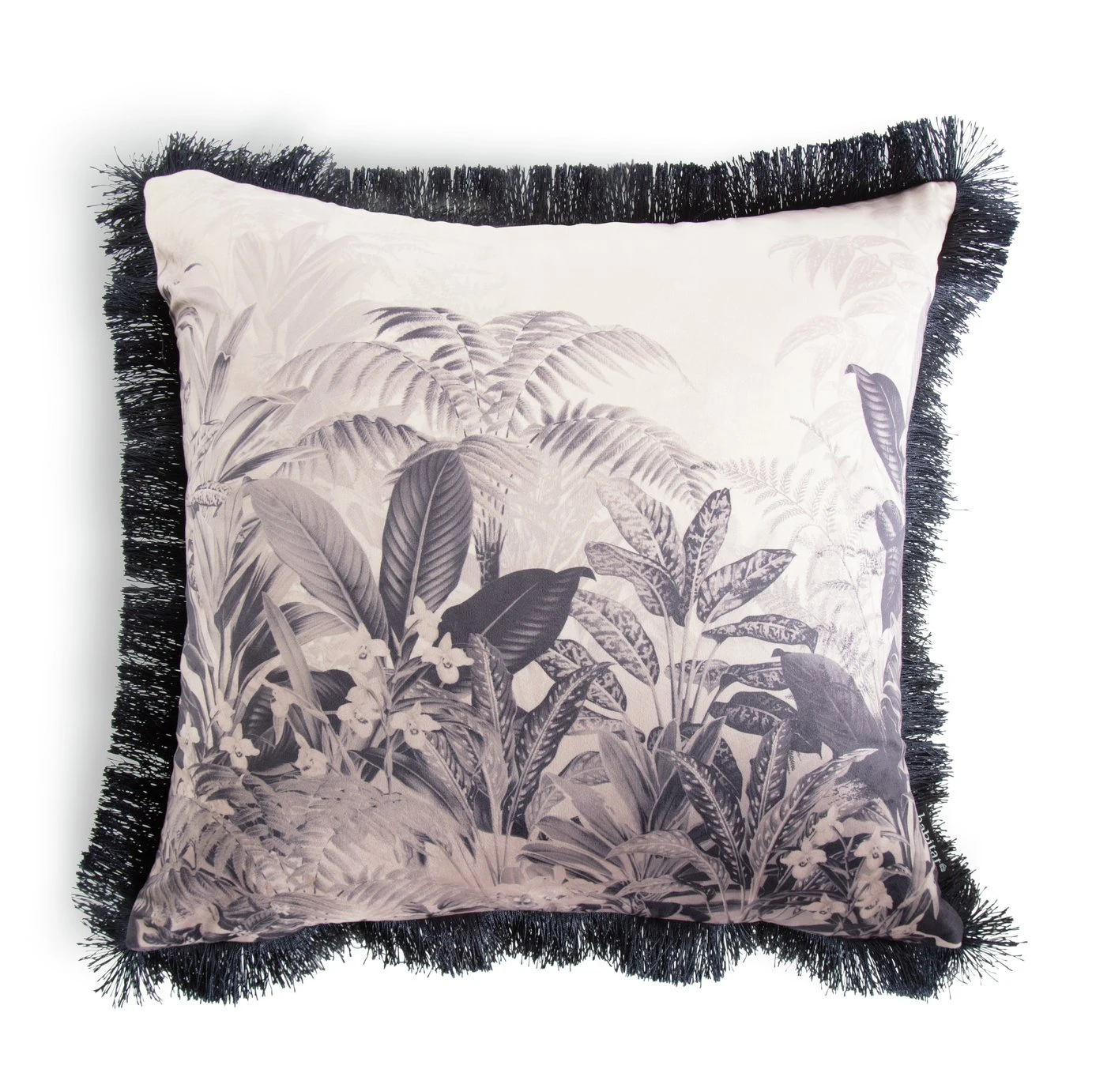 Habitat Tropical Fringed Cushion - Multi - 50x50cm