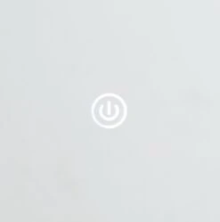 Habitat Large Vertical Backlight LED Mirror - White