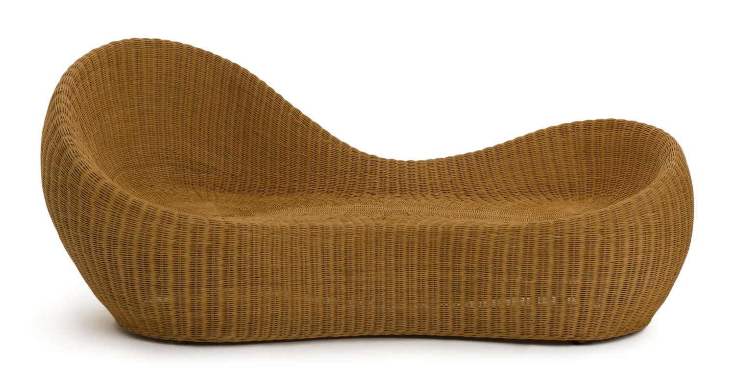 Habitat Betal Rattan 2 Seater Sofa - Natural