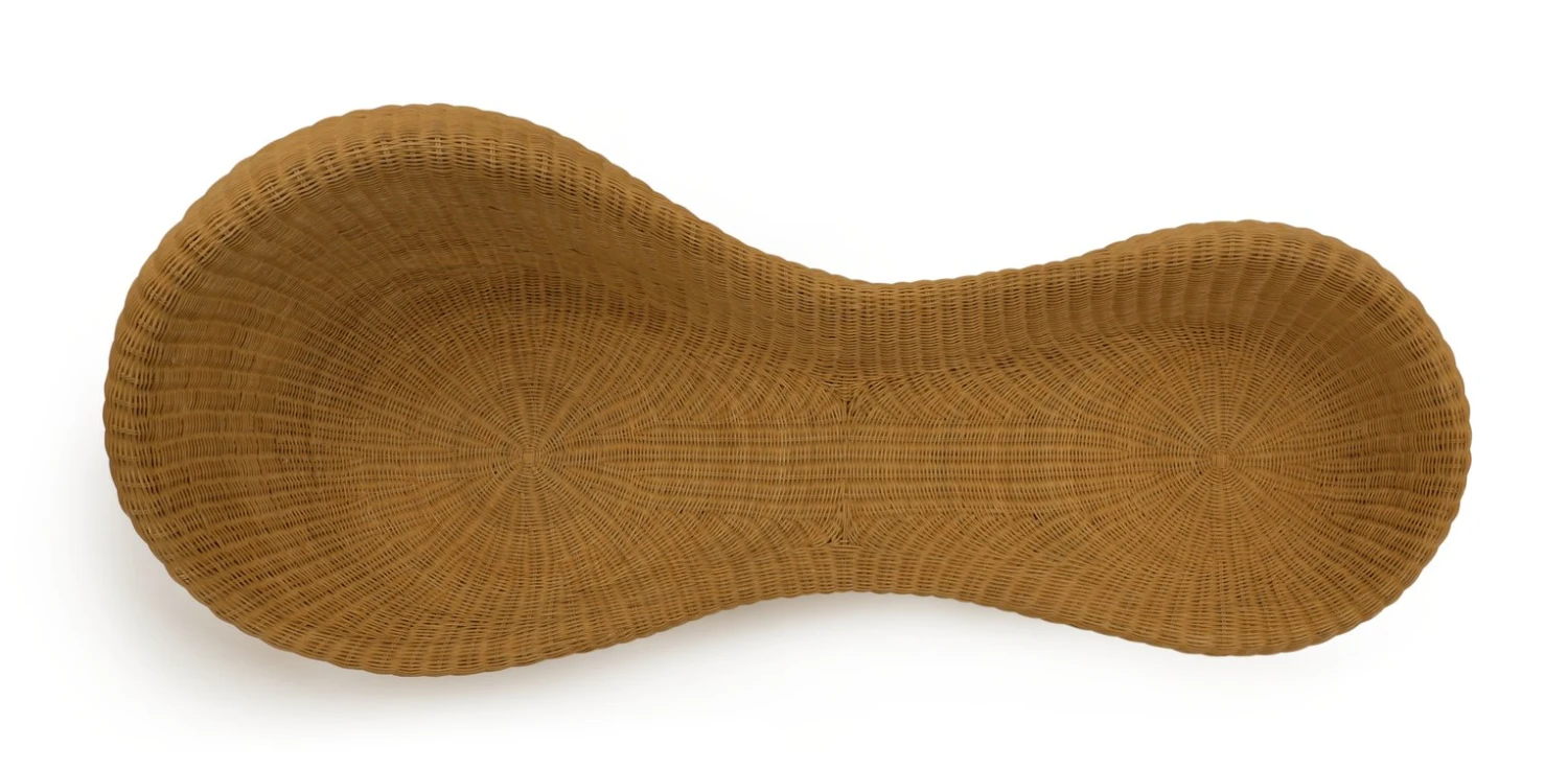 Habitat Betal Rattan 2 Seater Sofa - Natural - Image 7