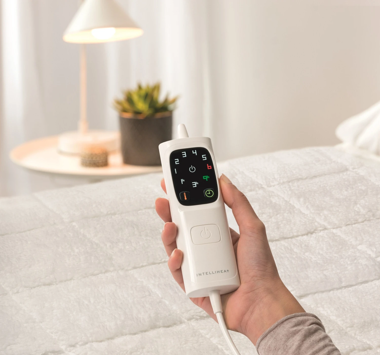 Dreamland Scandi Sherpa Single Control Underblanket-Double - Image 11