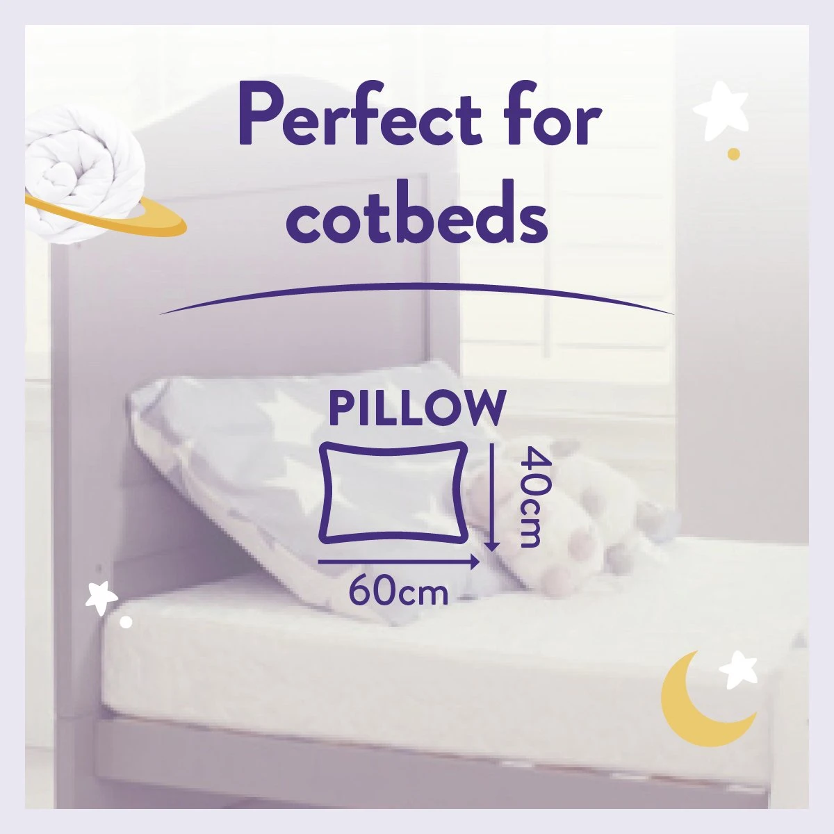 Slumberdown Soft Touch Anti Allergy 4 Tog Kids Duvet-Toddler - Image 11