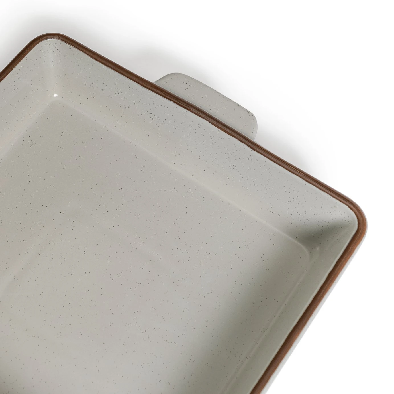 Habitat Speckle 27cm Square Ceramic Roaster - Image 3