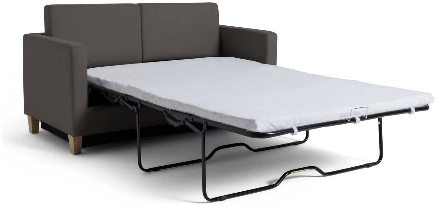 Habitat Rosie 2 Seater Fabric Sofa Bed - Grey - Image 2