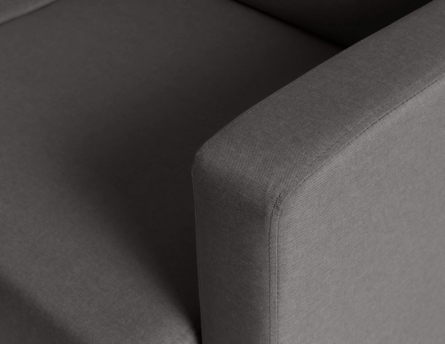 Habitat Rosie 2 Seater Fabric Sofa Bed - Grey - Image 5