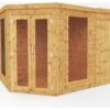 Mercia Corner Summerhouse With Shed - 7 X 7ft