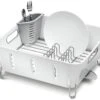 Simplehuman Compact Dish Rack - White